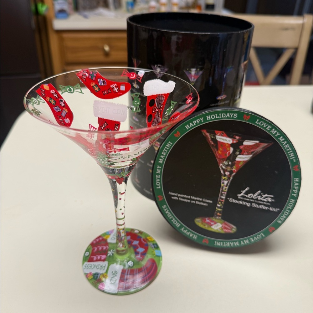 Lolita “Stocking Stuffer” Martini Glass